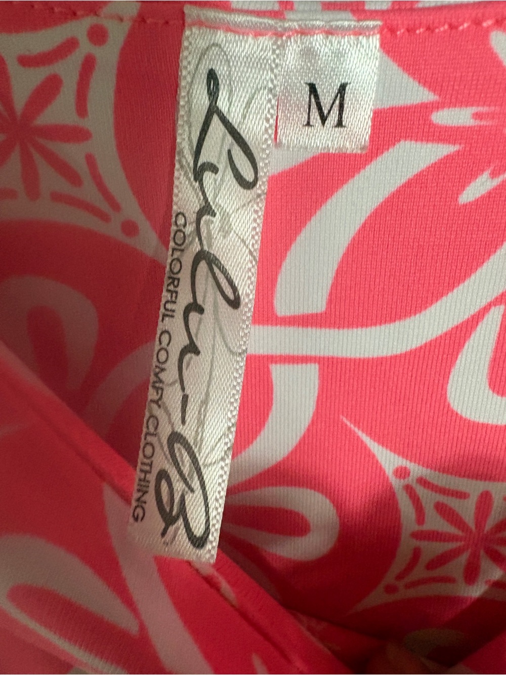 Lulu B Pink Floral Pattern Ruffled Tank Dress - Picture 3 of 6